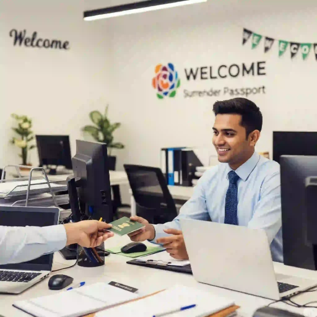 surrender indian passport