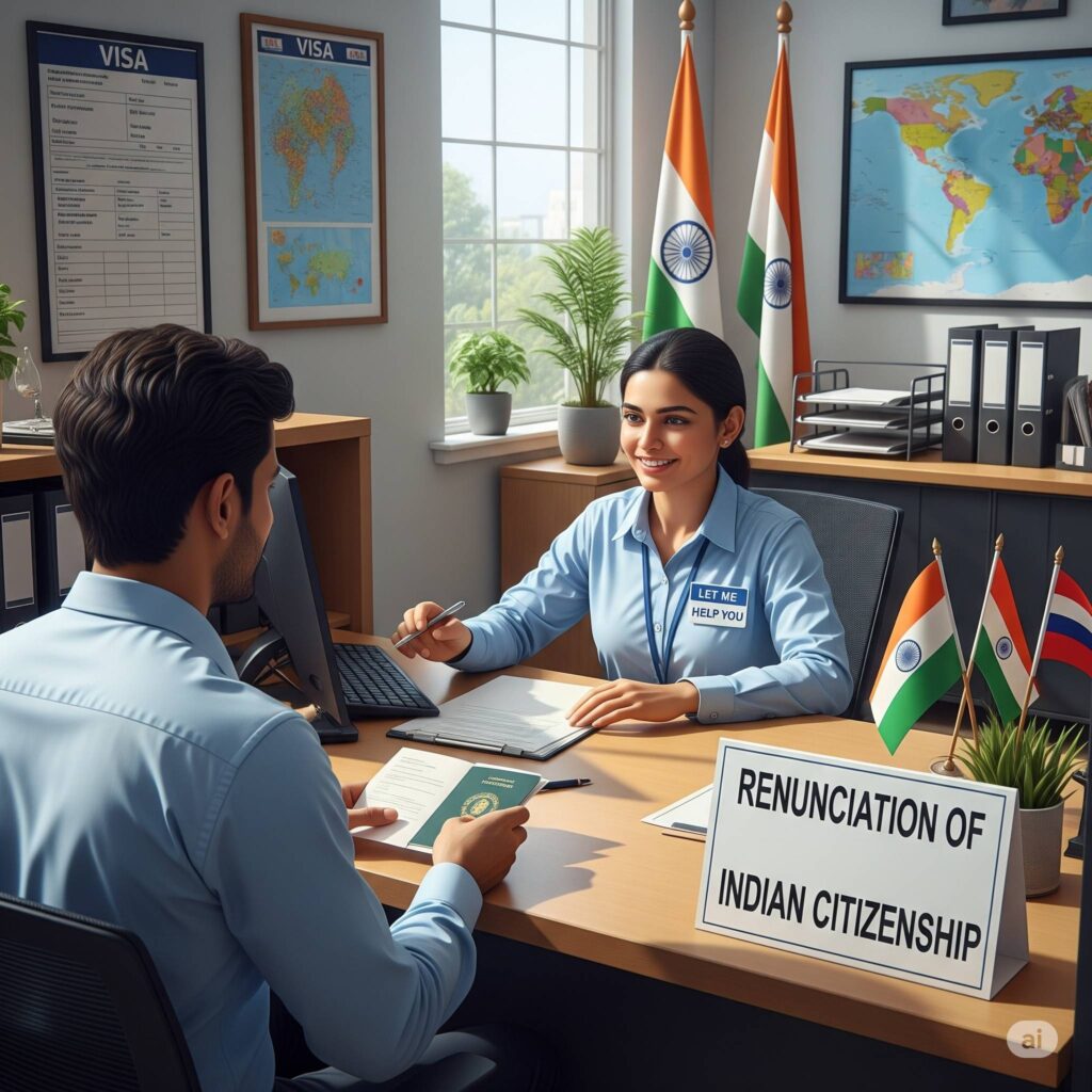 indian passport renunciation​