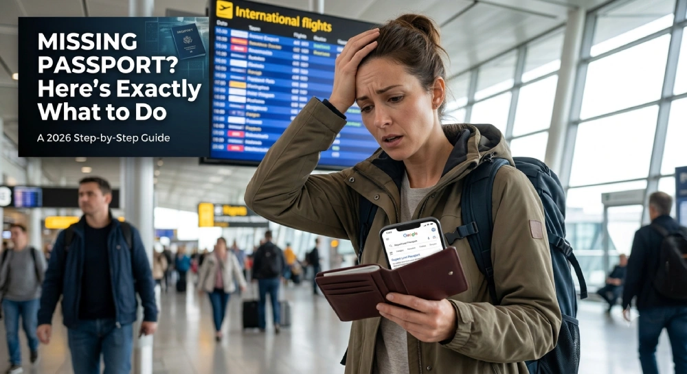 report missing passport