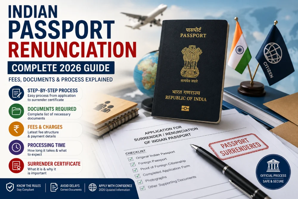 india passport surrender