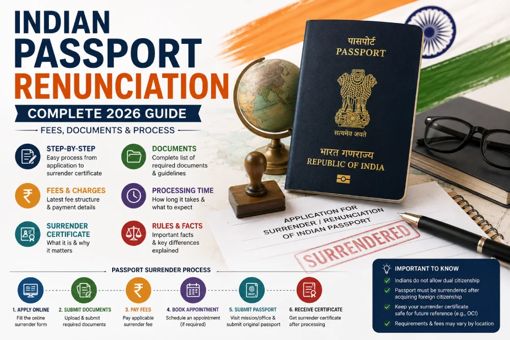 renouncing indian citizenship