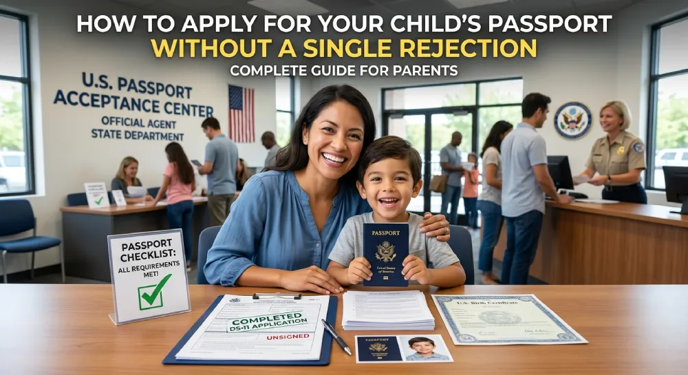 getting a passport for a minor