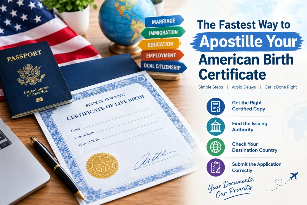 overseas birth certificate replacement
