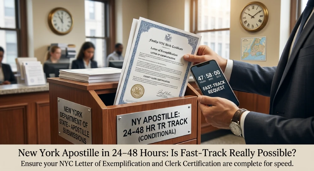 New York State apostille