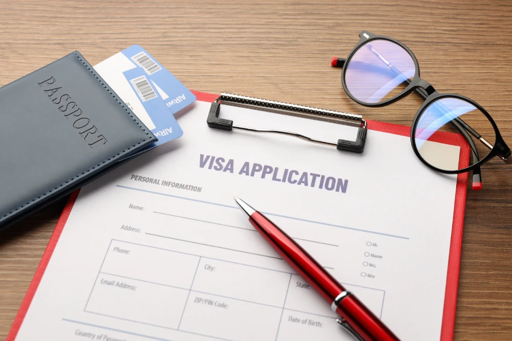 Visa application documents